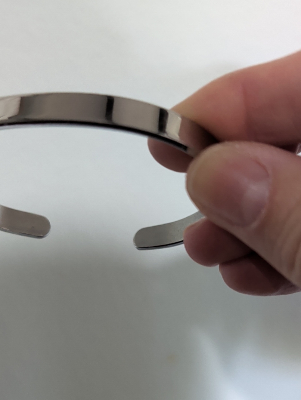 Women's Minimalist Silver Cuff Bracelet "Kind Heart Fierce Mind Brave Spirit"